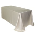 thumbnail image 1 of Your Chair Covers - 90 x 156 Inch Rectangular L'amour Tablecloth Ivory, 1 of 1