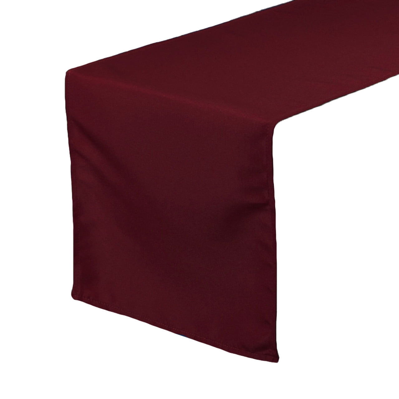 Your Chair Covers Burgundy 14 x 108 Inch Polyester Table Runner for