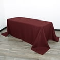 thumbnail image 1 of Your Chair Covers - Burgundy Rectangular Polyester Tablecloth (90x132 In.) - Durable, 1 of 5