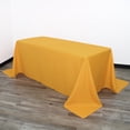 thumbnail image 1 of Your Chair Covers - Gold Rectangular Polyester Tablecloth (90x132 In.) - Durable, 1 of 5