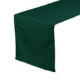 thumbnail image 1 of Your Chair Covers - Hunter Green 14 x 108 Inch Polyester Table Runner for Restaurants, Weddings, Dinner or Birthday Parties, 1 of 2