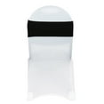 thumbnail image 1 of Your Chair Covers - Spandex Bands Black (Pack of 10) for Wedding, Party, Birthday, Patio, etc., 1 of 4
