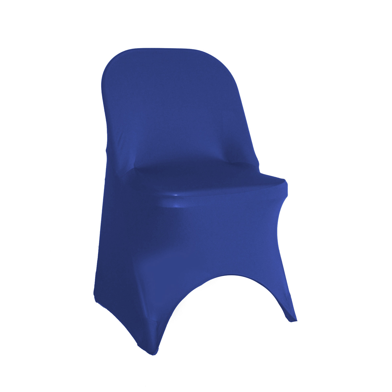 Your Chair Covers - Spandex Folding Chair Cover Royal Blue for Wedding, Party, Birthday, Patio, etc. - image 1 of 3