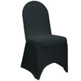 thumbnail image 1 of Your Chair Covers - Stretch Spandex Banquet Chair Cover Black, 1 of 7