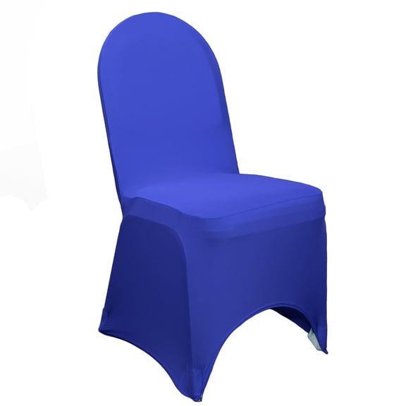 Your Chair Covers - Stretch Spandex Banquet Chair Cover Royal Blue for Wedding, Party, Birthday, Patio, etc.
