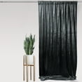 thumbnail image 1 of Your Chair Covers - Velvet 10 ft x 60 Inch Drape with 4 Inch Pocket Black, 1 of 3