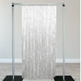 thumbnail image 1 of Your Chair Covers - Velvet 10 ft x 60 Inch Drape with 4 Inch Pocket - White, 1 of 1