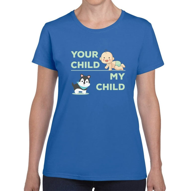 children's royal blue t shirt
