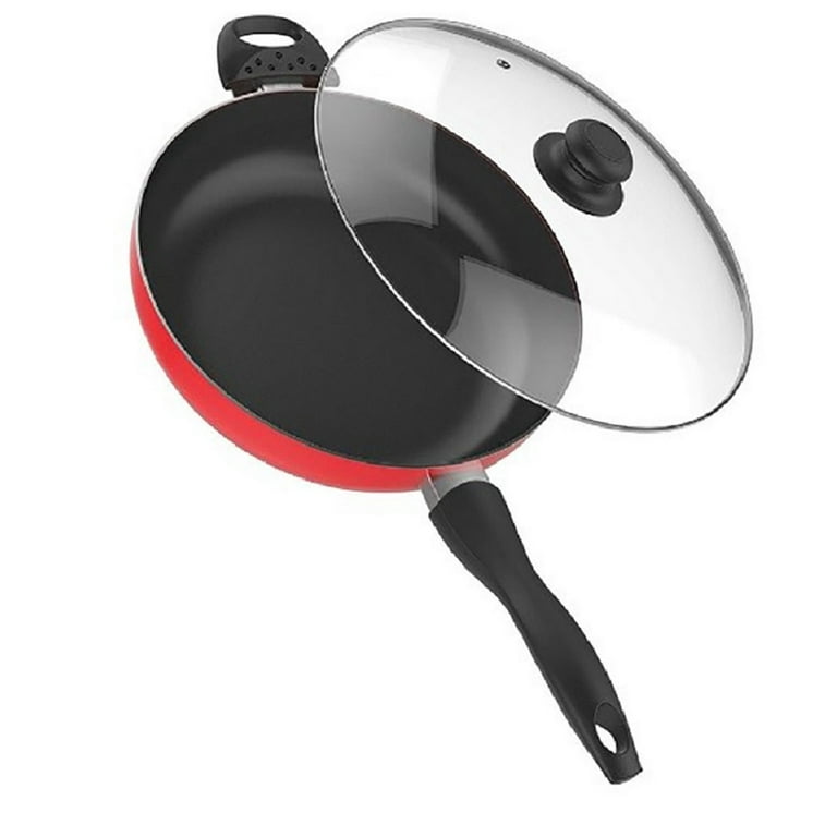 KitchenAid Red 10 Inch Stainless Steel Bonded Frying Skillet Pan