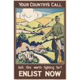 thumbnail image 1 of 'Your Country'S Call. Isn'T This Worth Fighting For' Enlist Print By ®The National Army Museum Mary Evans Picture, 1 of 3