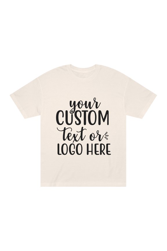 Your Custom Text or Logo Design Unisex Classic Tee
