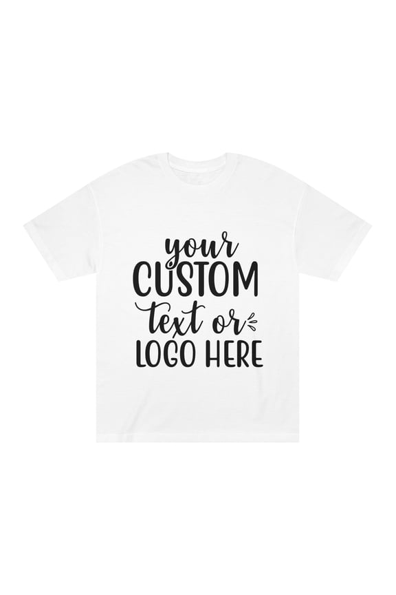 Your Custom Text or Logo Design Unisex Classic Tee