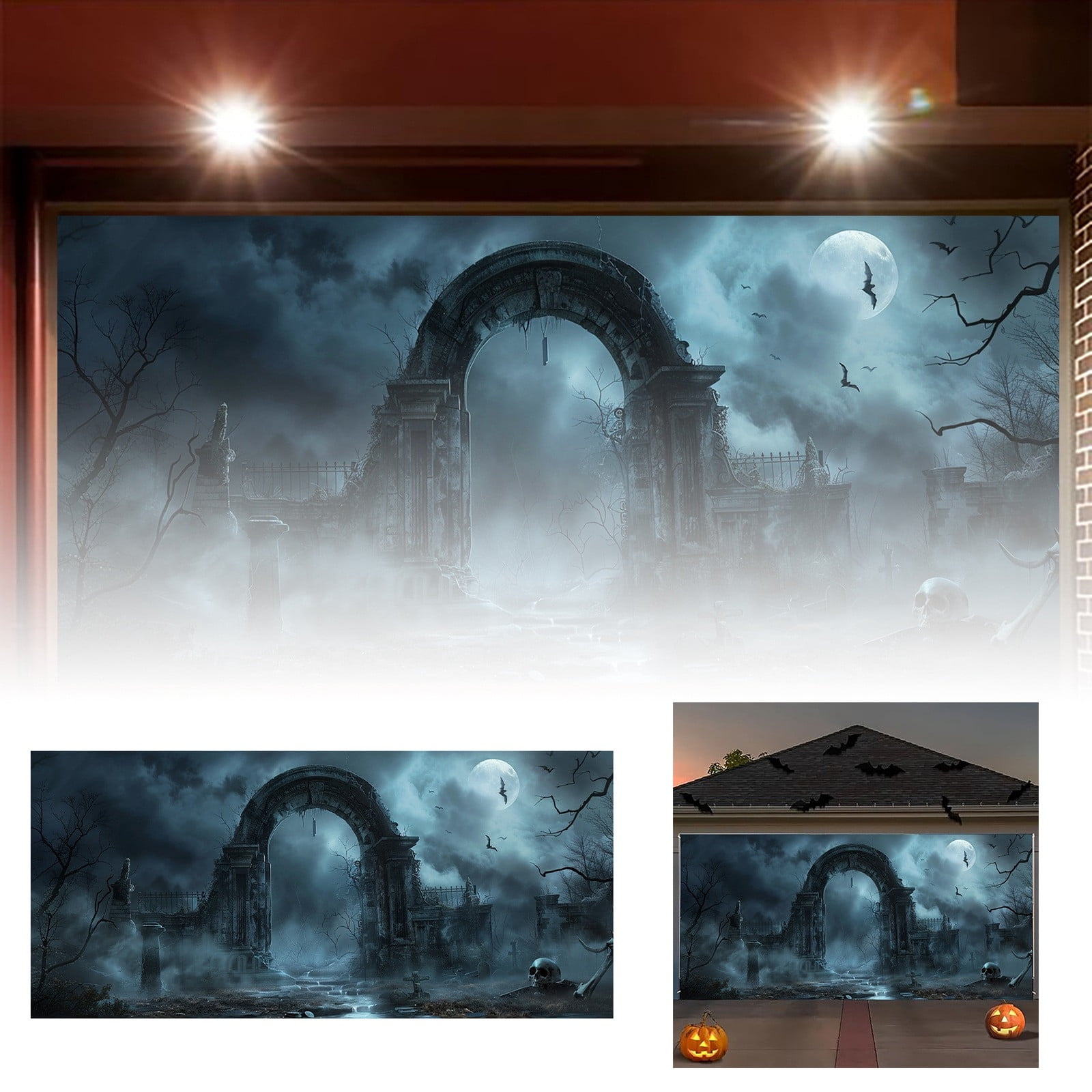 Your Décor Game With Our Garage Banner Instant Factor! Cool Flags for