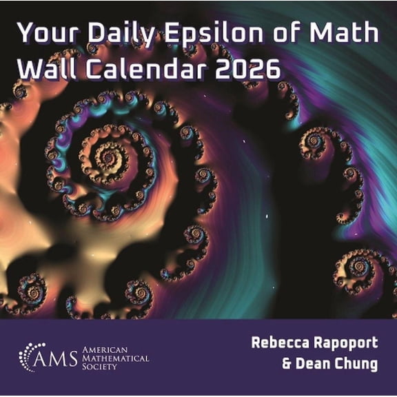 American Mathematical Society, Your Daily Epsilon of Math 2026 Wall Calendar