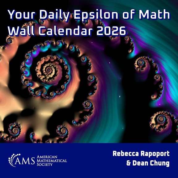American Mathematical Society, Your Daily Epsilon of Math 2026 Wall Calendar