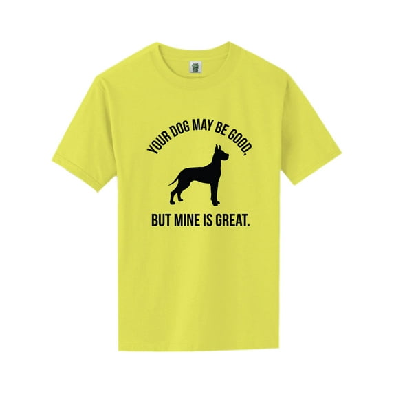 Your Dog May Be Good Short Sleeve Neon T-Shirt
