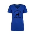 thumbnail image 1 of Your Dog May Be Good Womens V-Neck T-Shirt, 1 of 2