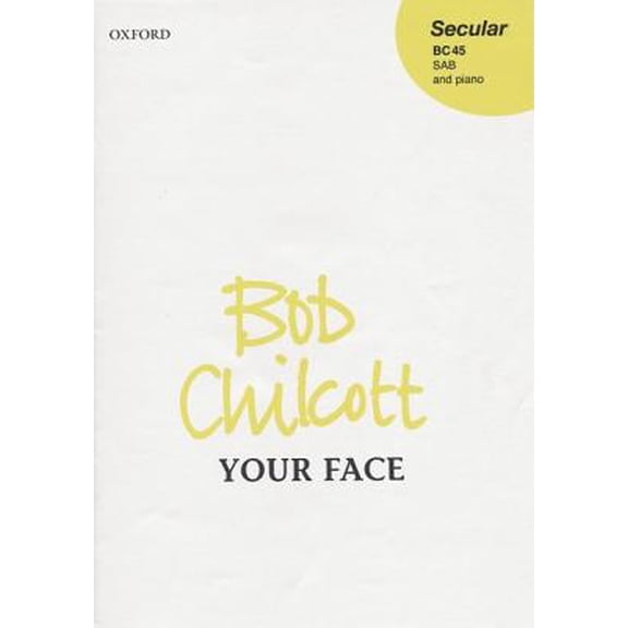 Your Face: Vocal Score (Book)