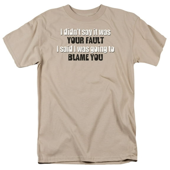 - Your Fault - Short Sleeve Shirt - XXX-Large