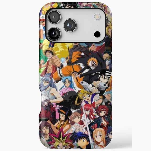 Your Favorite Anime Manga Design H2340 Slim Protective Case for iPhone 17 16 15 14 13 12 11 Pro Max