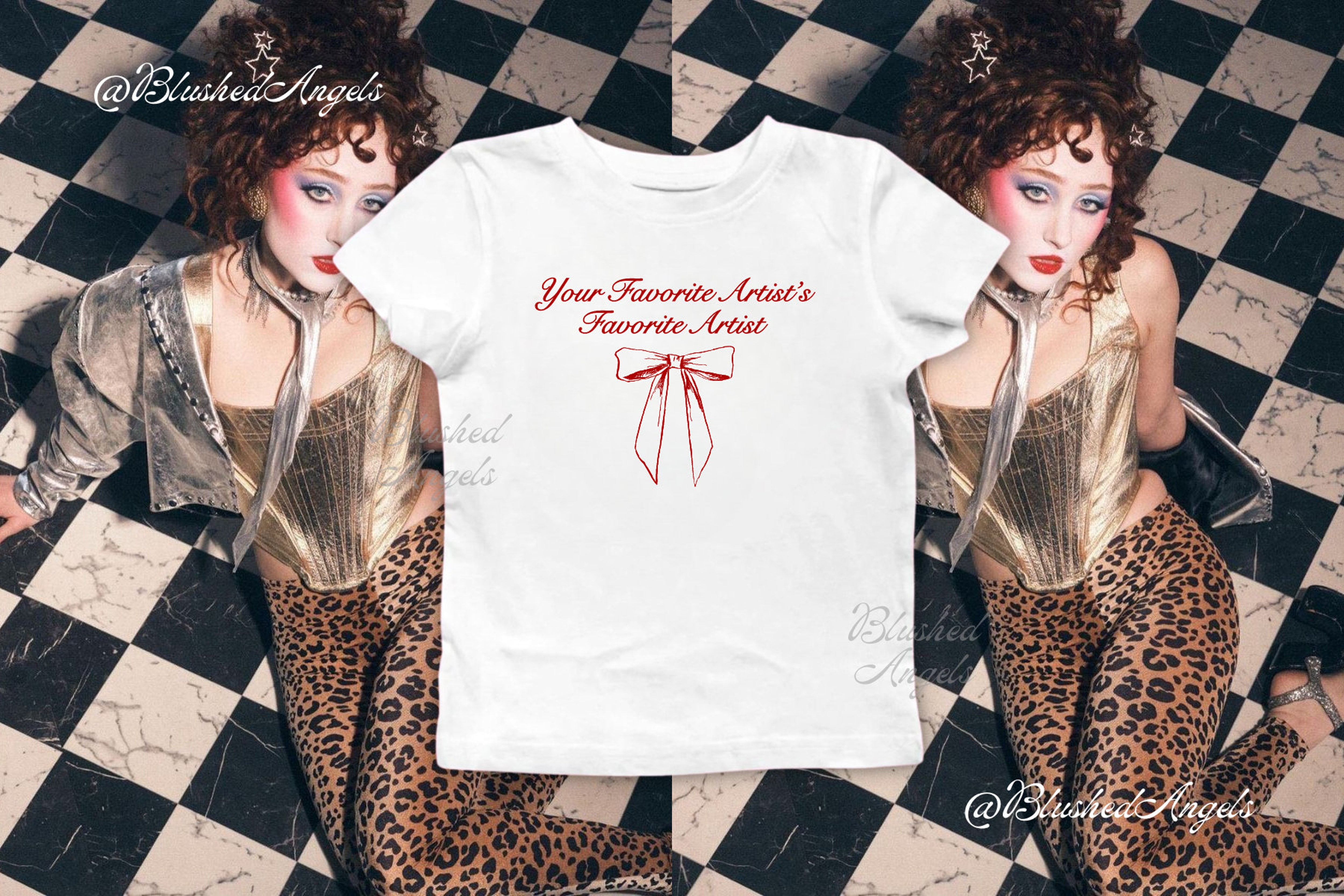 Your Favorite Artist's Favorite Artist Chappell Roan Shirt Baby Tee