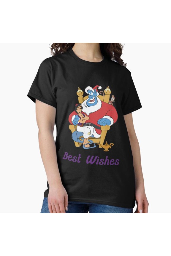 Your Favorite Blue Genie Granting You His Very Best Wishes This Year G22526 Unisex T-Shirt, Up to Size 5XL
