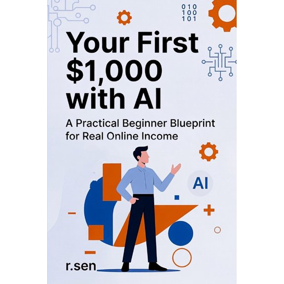 Your First $1,000 with AI: A Practical Beginner Blueprint for Real Online Income, (Paperback)