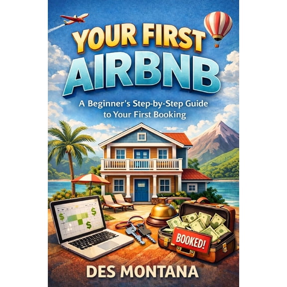 Your First Airbnb: A Beginner's Step-by-Step Guide to Your First Booking, (Paperback)