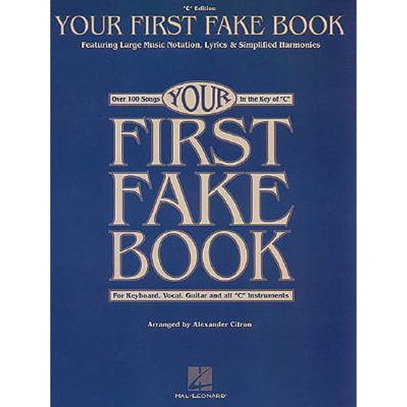 Pre-Owned Your First Fake Book (Paperback) 9780793585038