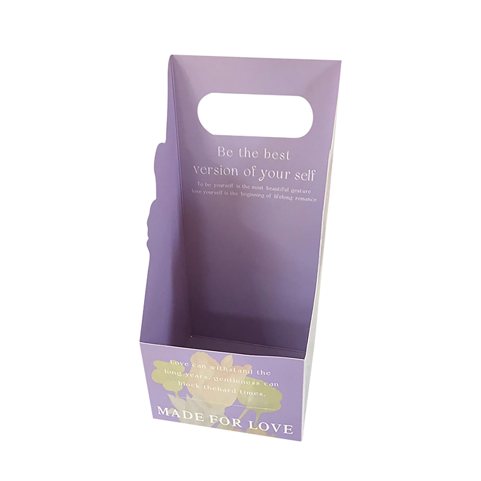 Your Floral For Day With The Exquisite Spring Portable Paper Packaging