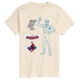 thumbnail image 1 of Your Friendly Neighborhood Spider-Man - Faux Multi Hit - Men's Short Sleeve Graphic T-Shirt, 1 of 4