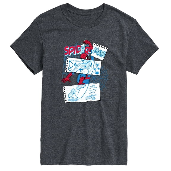 Your Friendly Neighborhood Spider-Man - Sketchy - Men's Short Sleeve Graphic T-Shirt