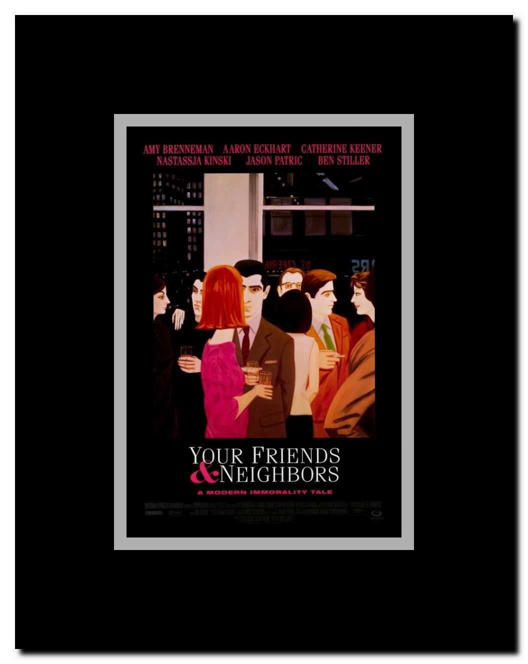 Your Friends & Neighbors Framed Movie Poster