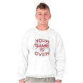 thumbnail image 1 of Your Game Is Over Saying Cute Gamer Men's Big & Tall Crewneck Sweatshirt Brisco Brands 2X, 1 of 5