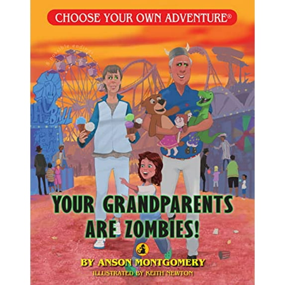 Pre-Owned Your Grandparents Are Zombies (Choose Your Own Adventure: Dragonlarks) Paperback - USED
