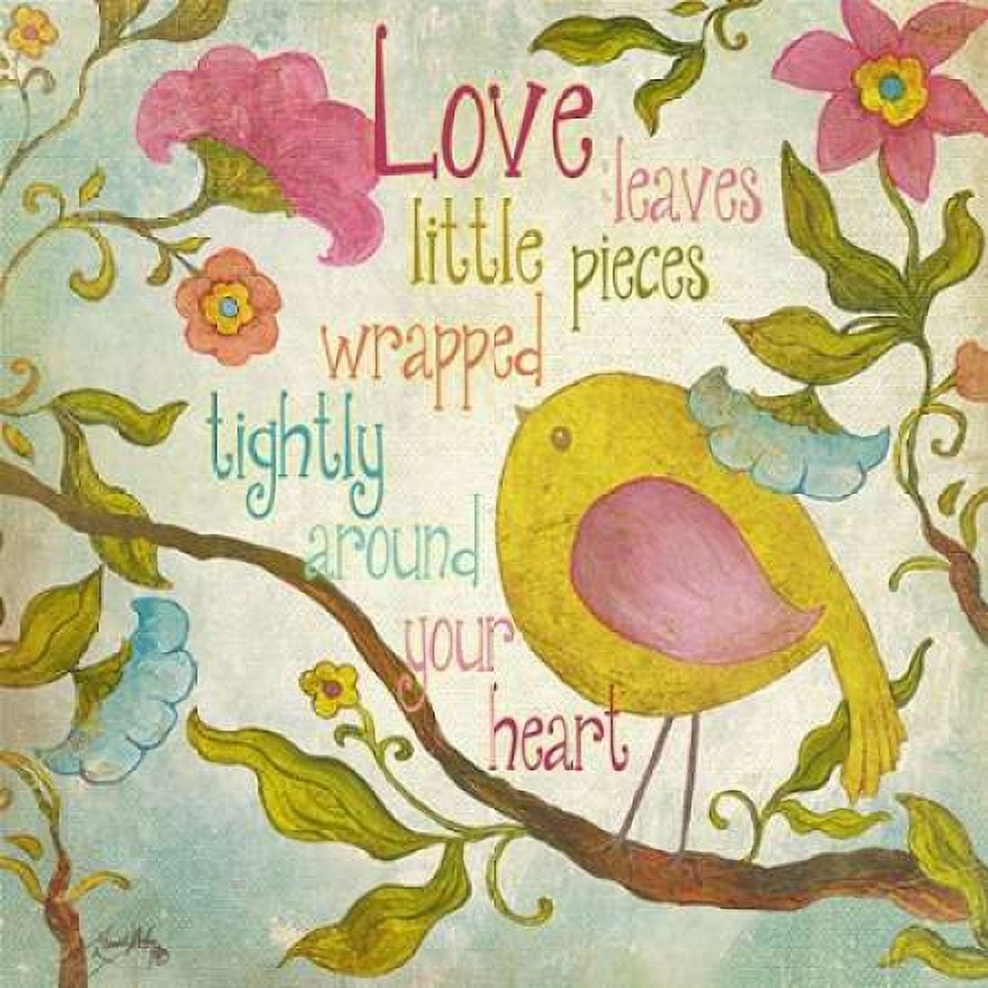 Your Heart Canvas Art - Elizabeth Medley (24 x 24)