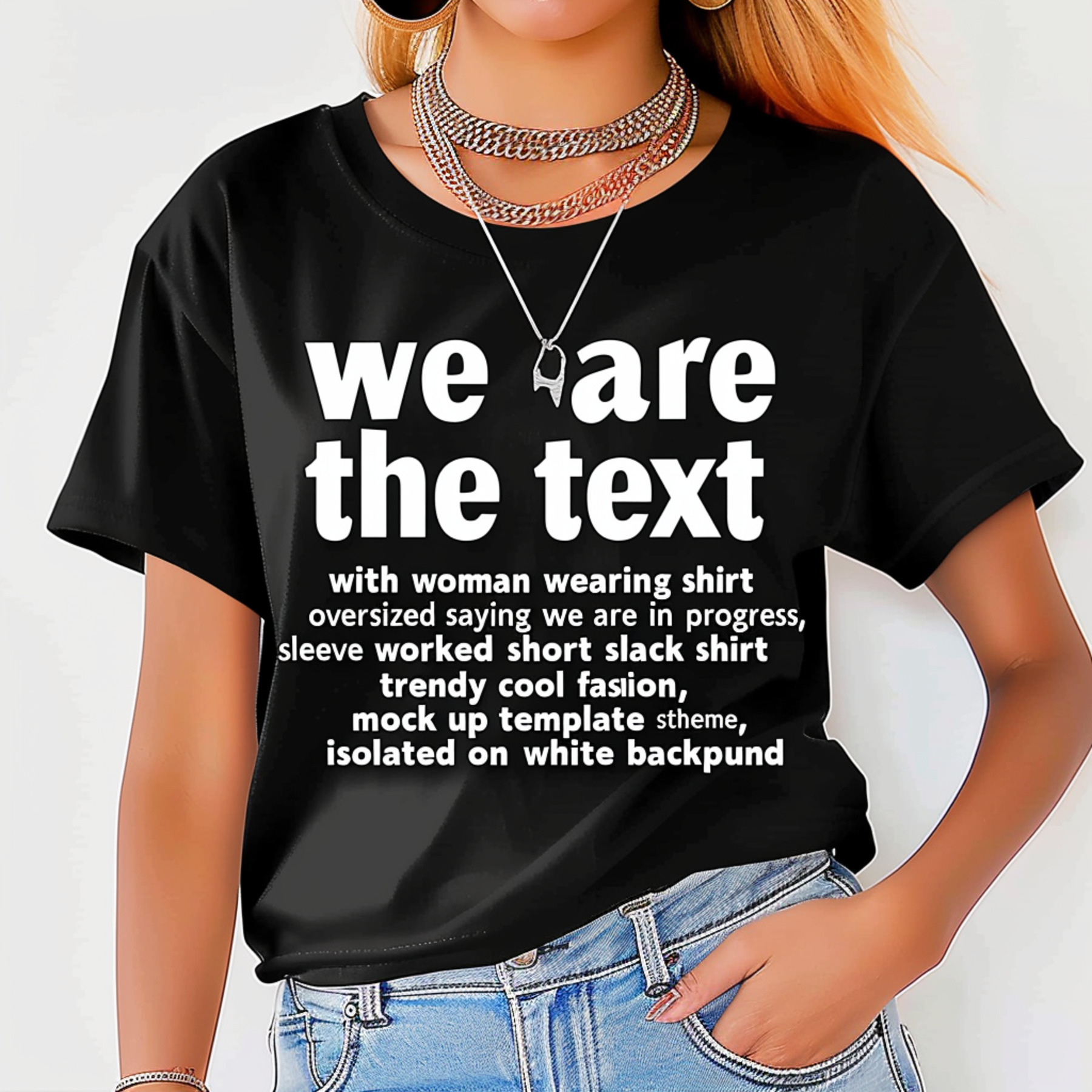Your Journey with Our 'WE ARE ALL' Black TShirt Embrace Progress and