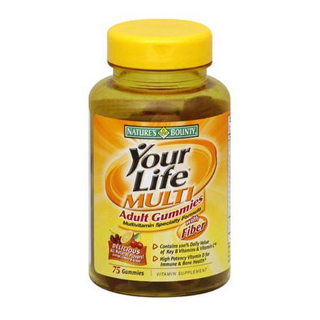 Your Life Gummie Adult Multivitamin Tablets By Natures Bounty - 75 Ea, 6 Pack