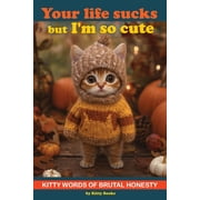 Your Life Sucks but I'm so Cute Kitty Words of Brutal Honesty. Self Help Funny Book. Gift for Cat Lovers, Paperback