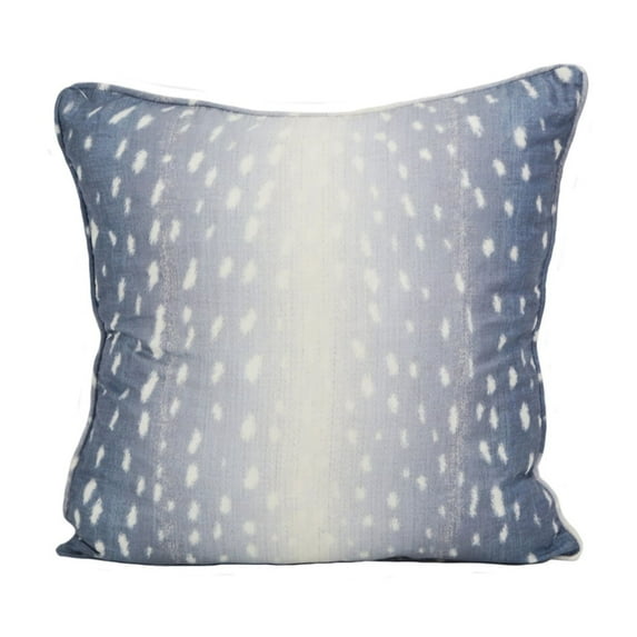 Your LifeStyle Forest Symbols Blue Fawn Dec Pillow