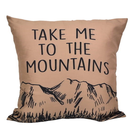 Your Lifestyle by Donna Sharp Timber Mountains Decorative Throw Pillow