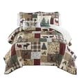 thumbnail image 1 of Your Lifestyle Dashing 3PC Queen Quilt Set, 1 of 8