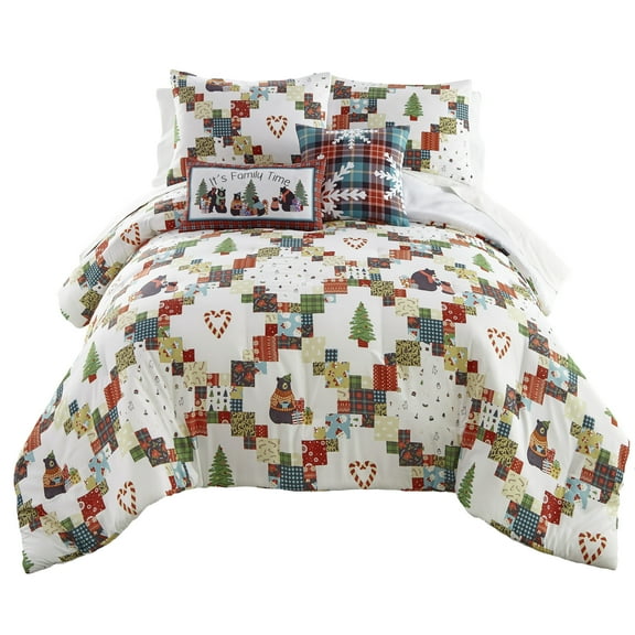 Your Lifestyle Holiday Love 3PC King Comforter Set