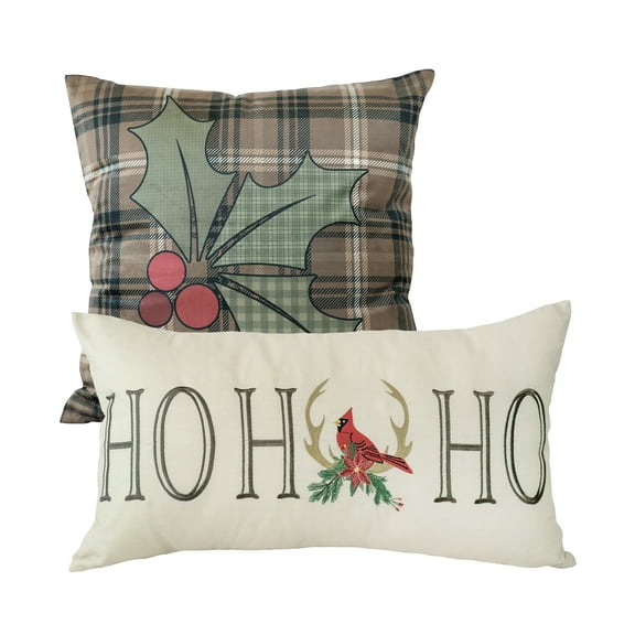 Your Lifestyle Holly Forest 2PC Cotton Pillow Set