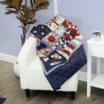 thumbnail image 1 of Your Lifestyle by Donna Sharp County Fair Lightweight Quilted Throw Blanket, 1 of 5