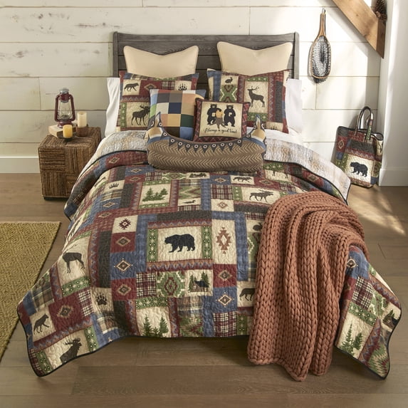 Your Lifestyle by Donna Sharp Forest Grove 3 PC Quilt Set from Queen/Standard Sham