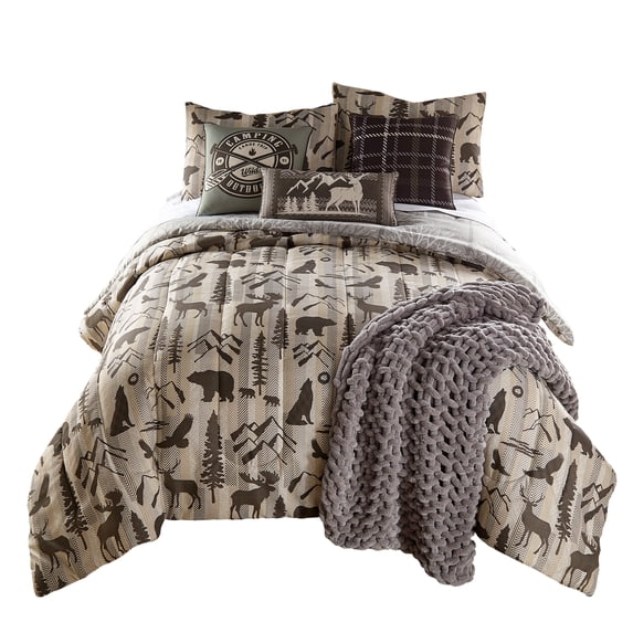 Your Lifestyle by Donna Sharp Forest Weave Lightweight 3PC King Comforter Set
