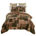 thumbnail image 1 of Your Lifestyle by Donna Sharp Green Forest by Donna Sharp 2PC Twin Rustic Lodge Quilt Set, 1 of 11