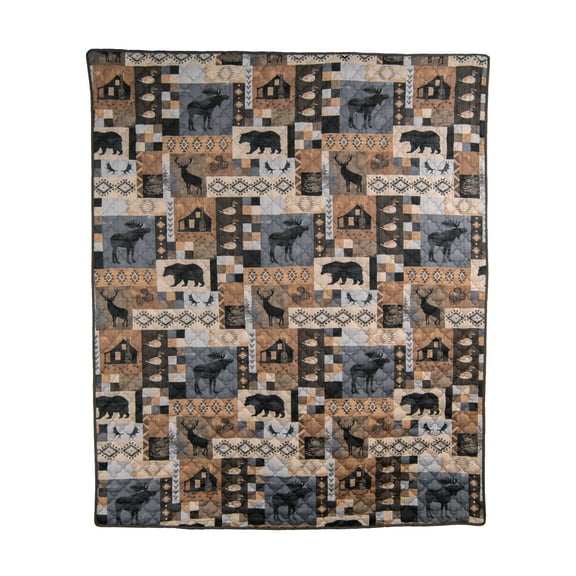Your Lifestyle by Donna Sharp Kila Microfiber Throw Blanket from