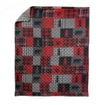 thumbnail image 1 of Your Lifestyle by Donna Sharp Red Forest Decorative Lodge Throw Blanket, 1 of 4